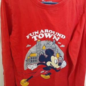 Mickey mouse jacket and shirts in size 8.